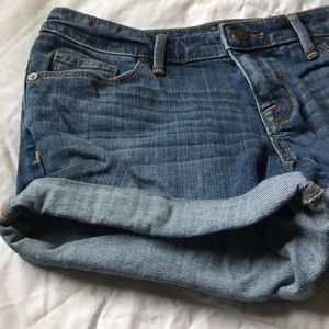 Mossimo cuffed jean shorts